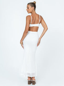 product Princess Polly Sweetheart Neckline  Shanni Maxi Dress White