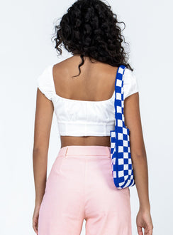 product Princess Polly Sleeveless Square Neck  Baker Top White