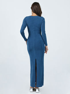 product Princess Polly Crew Neck  Zelie Maxi Dress Blue