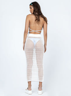 product Golda Crochet Maxi Skirt White Princess Polly  Midi Skirts 