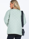 Carter Quilted Liner Jacket Green