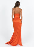 product Princess Polly Square Neck  Tyree Strapless Maxi Dress Orange