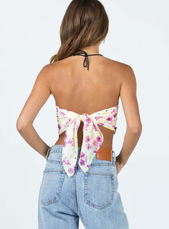 Hair scarf Floral print Can be worn multiple ways 