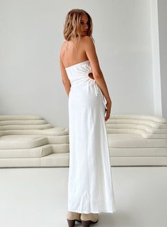 product Princess Polly High Neck  Azie Maxi Dress White