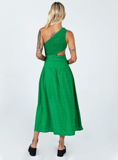 product Princess Polly Crew Neck  Davina Midi Dress Green