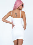 product Princess Polly High Neck  Easy To Love Mini Dress White