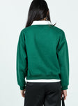 Yosemite Oversized Crewneck Sweatshirt Green Princess Polly  regular 