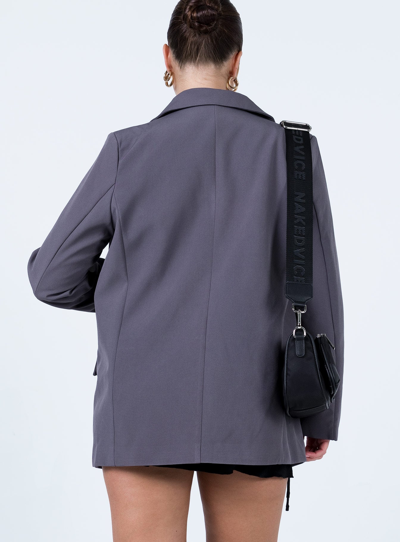 Talisa Oversized Blazer Grey