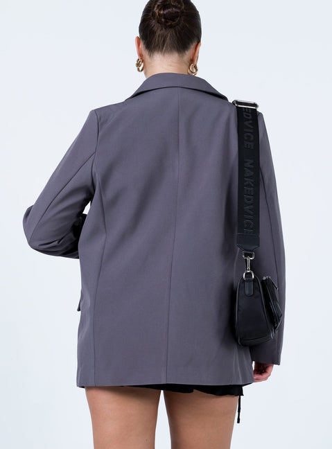 Talisa Oversized Blazer Grey