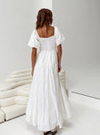 Princess Polly Sweetheart Neckline  Garrity Maxi Dress White