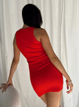 product Princess Polly Asymmetric Neckline  Classic Tank Dress Red