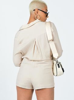 Matching set Princess Polly Exclusive 100% polyester Button front fastening Oversized shirt Single-button cuff High waisted shorts  Drawstring waistband Non-stretch Lined shorts