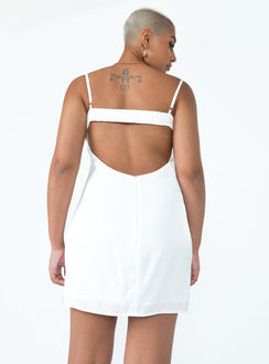 product Princess Polly Asymmetric Neckline  Passion Mini Dress White