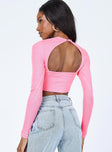 Rayna Long Sleeve Top Pink