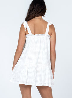 product Princess Polly High Neck  Keylah Mini Dress White