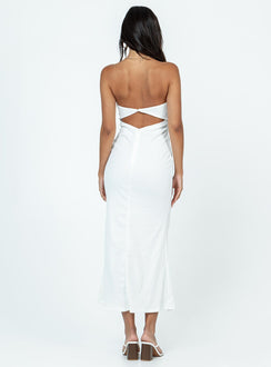 product Princess Polly Asymmetric Neckline  Carter Maxi Dress White
