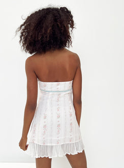 product Princess Polly Square Neck  Odette Mini Dress Pink Multi