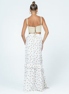 product Fowler Maxi Skirt White Princess Polly  Maxi 