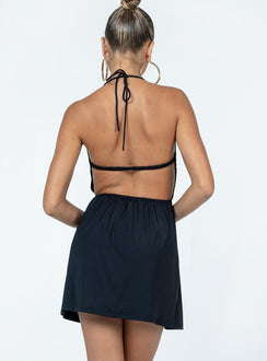 product Princess Polly Crew Neck  Layland Mini Dress Black