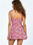 product Princess Polly Square Neck  Elissa Mini Dress Pink Floral