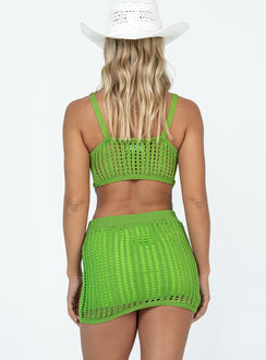 product Hervey Skirt Green Princess Polly  Mini Skirts 