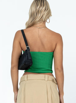 product Princess Polly Sleeveless Square Neck  Camil Strapless Top Green
