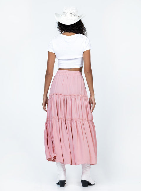 product Tammie Maxi Skirt Pink Princess Polly  Midi Skirts 