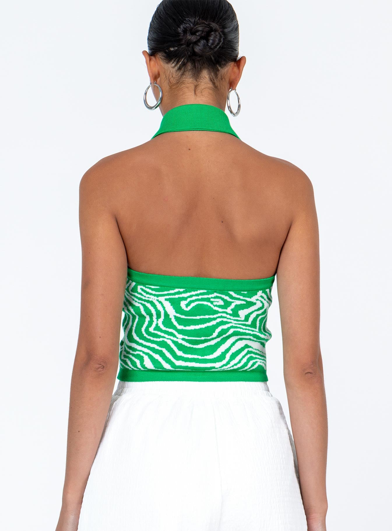 product Princess Polly Sleeveless Scoop Neck  Aydin Top Green