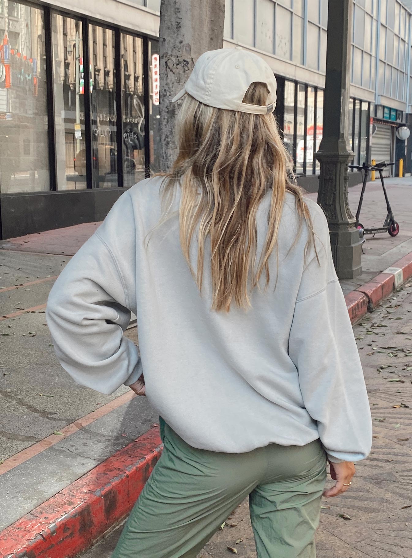 Amato Sweatshirt Grey Princess Polly  Cropped 