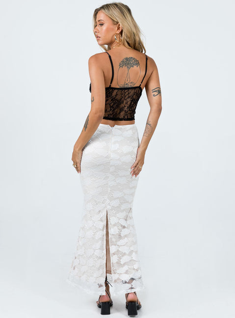 product Azra Maxi Skirt White Princess Polly  Midi Skirts 