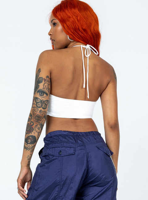 product Princess Polly Sleeveless Square Neck  Angela Top White