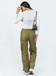 product Princess Polly High Waisted Pants High Waisted Pants High Waisted Pants  Cademan Cargo Pants Khaki