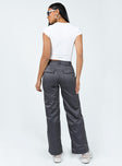 product Princess Polly High Waisted Pants High Waisted Pants  Parkham Utility Pants Slate