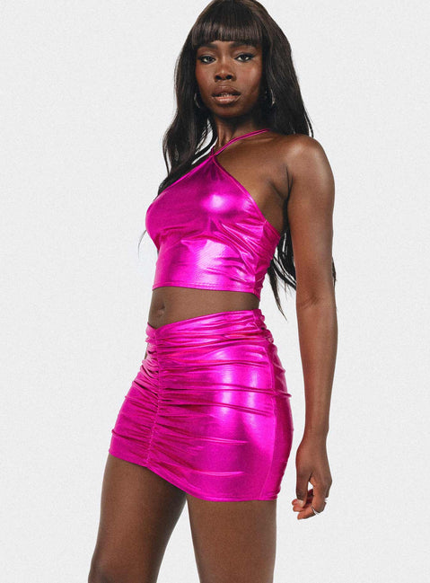 product Okinya Mini Skirt Pink Princess Polly  Mini Skirts 