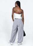 product Princess Polly High Waisted Pants  Jason Parachute Pants Grey