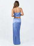 product Brianne Maxi Skirt Blue Princess Polly  Maxi 