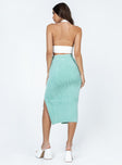 product Ella Brooke Knit Midi Skirt Sage Princess Polly  Maxi 