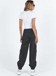 product Princess Polly High Waisted Pants  Grattidge Cargo Pants Black