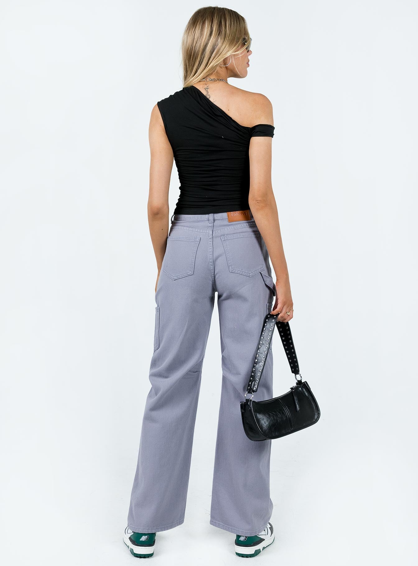 product Princess Polly High Waisted  Bassett Cargo Jeans Grey