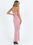 product Princess Polly Asymmetric Neckline  Emily Maxi Dress Gin Fizz Pink