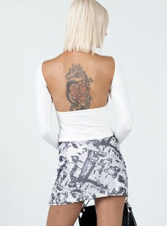 product Read All About It Mini Skirt Multi Princess Polly  Mini Skirts 