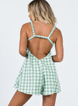 Harlie Romper Green