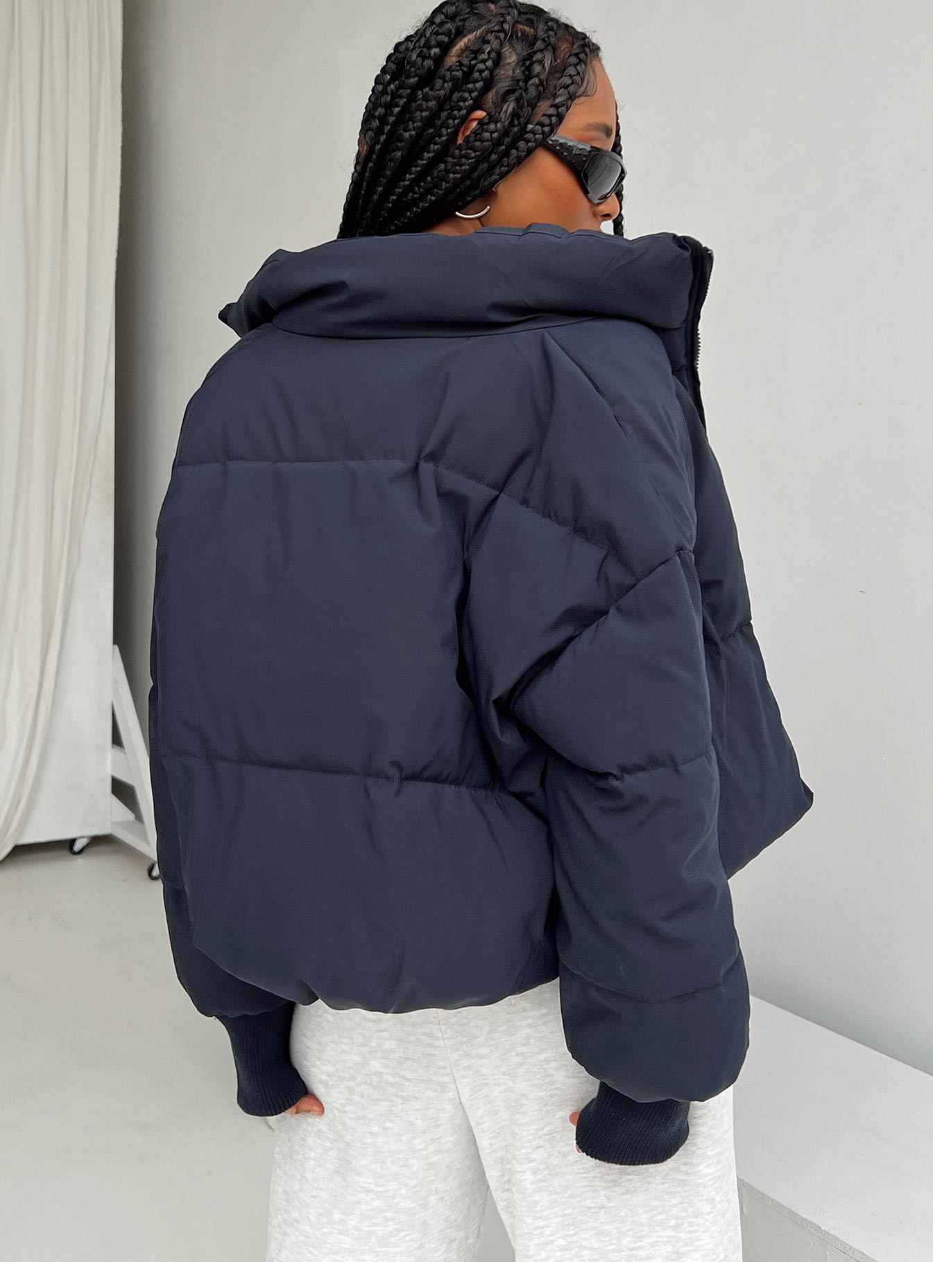 Abe Puffer Jacket Navy