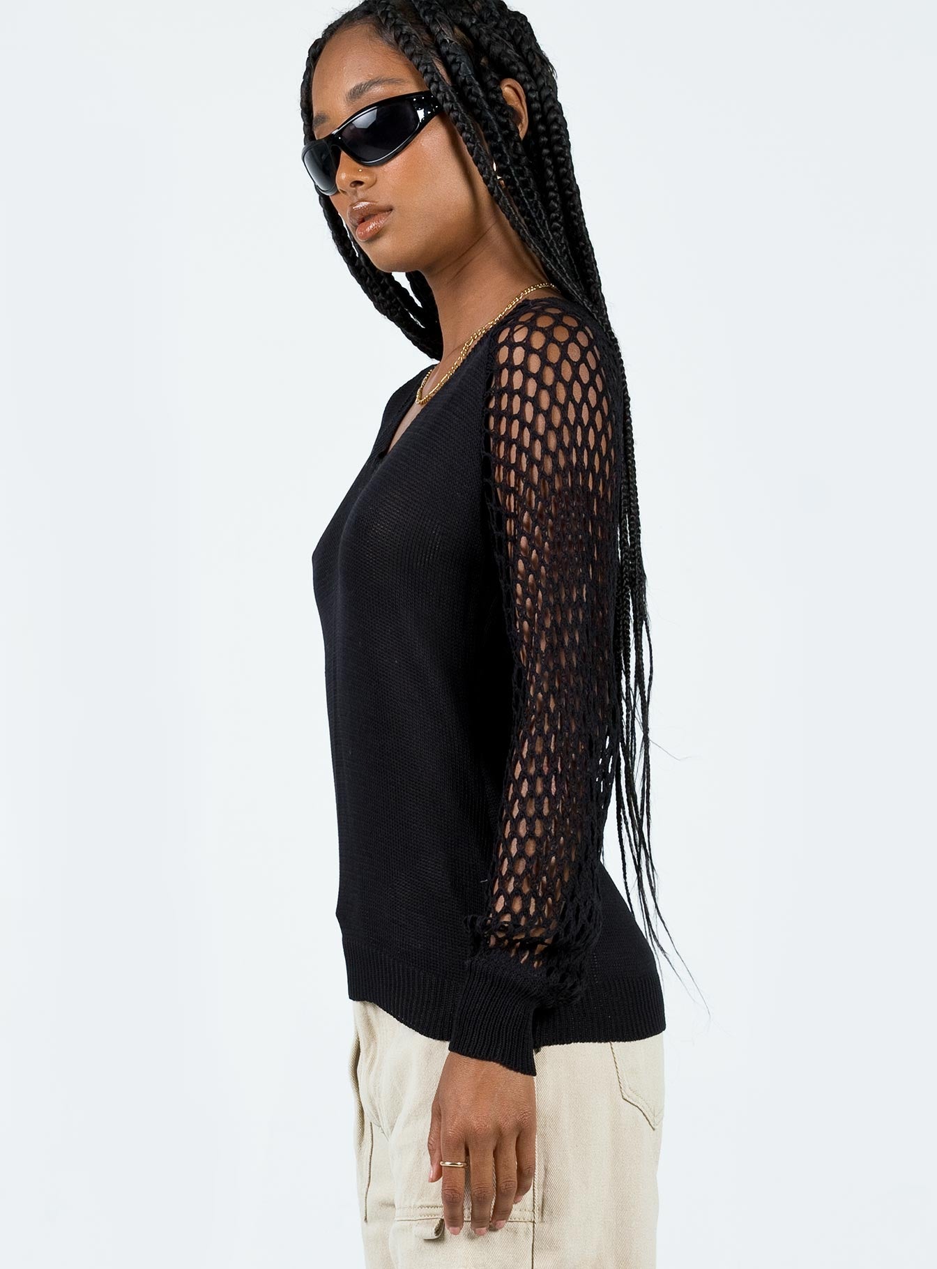 Schofield Sweater Black Princess Polly  regular 