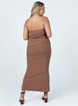 product Princess Polly High Neck  Oscar Midi Dress Brown