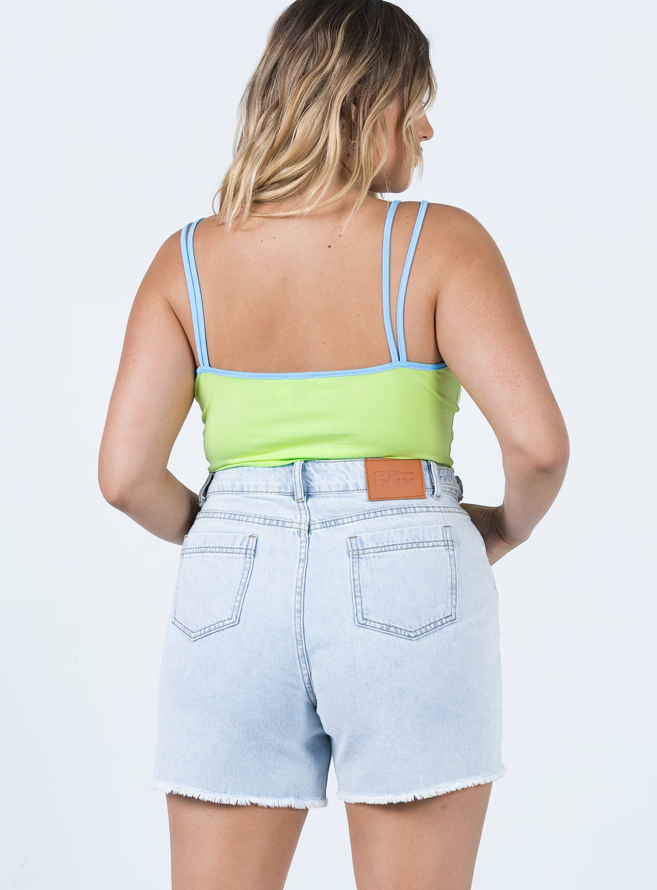 Bermuda Waist Adjustor Denim Shorts