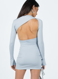 product Princess Polly High Neck  Zyla Mini Dress Blue