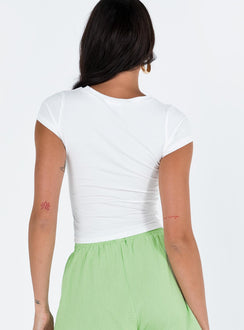 product Princess Polly Sleeveless High Neck  Lefler Top White