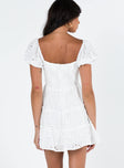 product Princess Polly Sweetheart Neckline  Lavine Mini Dress White