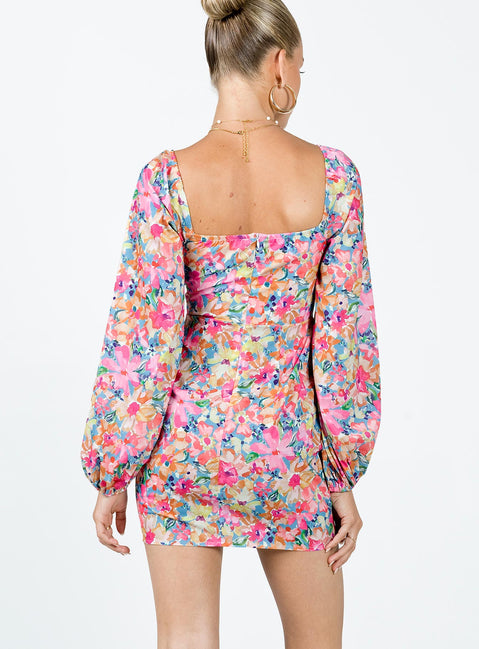 product Princess Polly V-Neck  Laurie Corset Mini Dress Multi